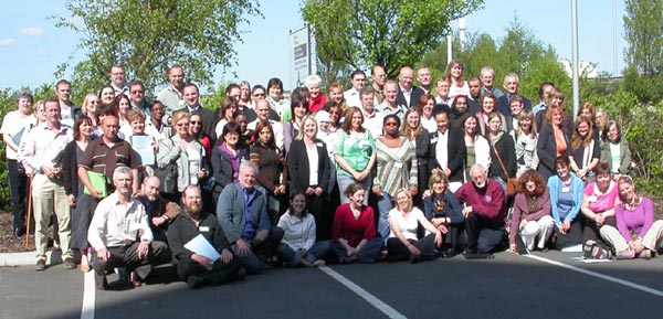 conference group photo